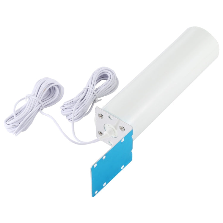 Skanto | 4G LTE WiFi 12DBi Omni Utendørs Antenne med CRC9 hann (Hvit)