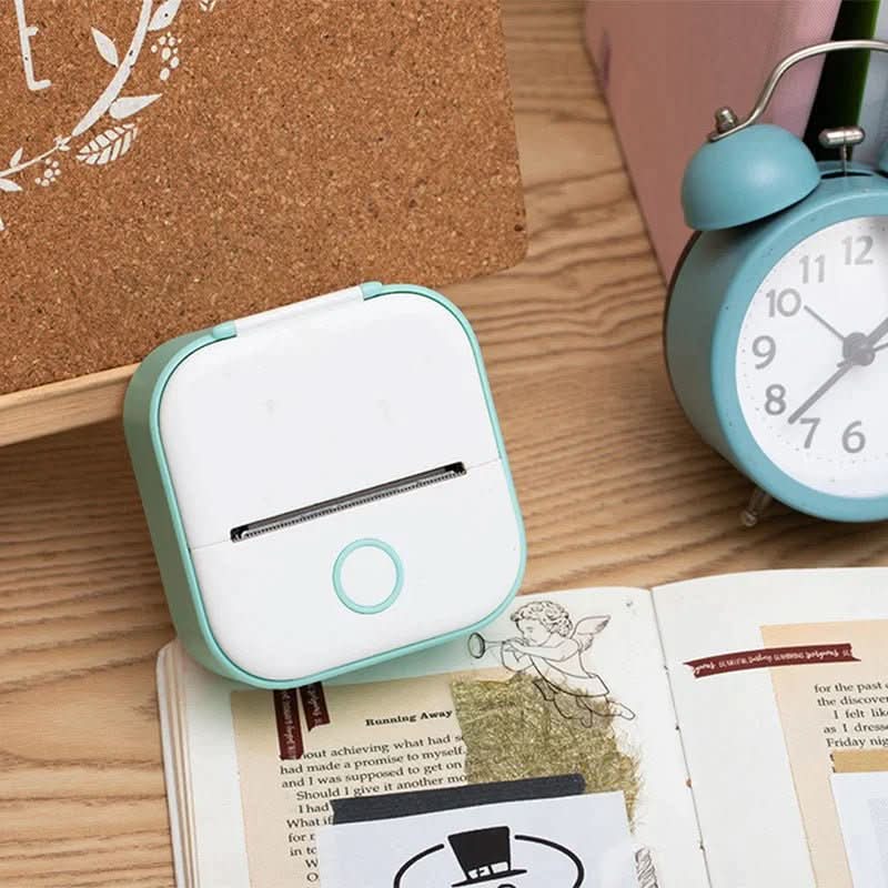 Skanto | Pixly Pocket Printer | Bærbar Mini Termisk Skriver | Trådløs Bluetooth Skriver | Blekkfri Fotoprinter for Smartphone