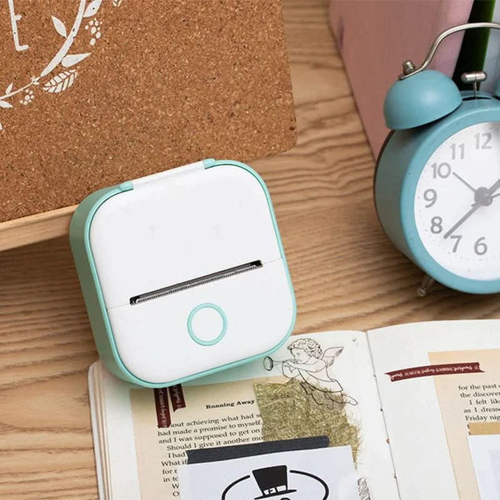 Skanto | Pixly Pocket Printer | Bærbar Mini Termisk Skriver | Trådløs Bluetooth Skriver | Blekkfri Fotoprinter for Smartphone