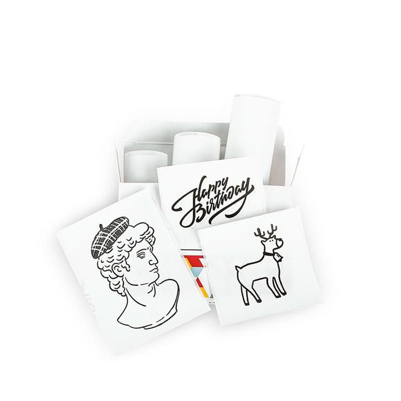Skanto | Pixly Pocket Printer | Bærbar Mini Termisk Skriver | Trådløs Bluetooth Skriver | Blekkfri Fotoprinter for Smartphone