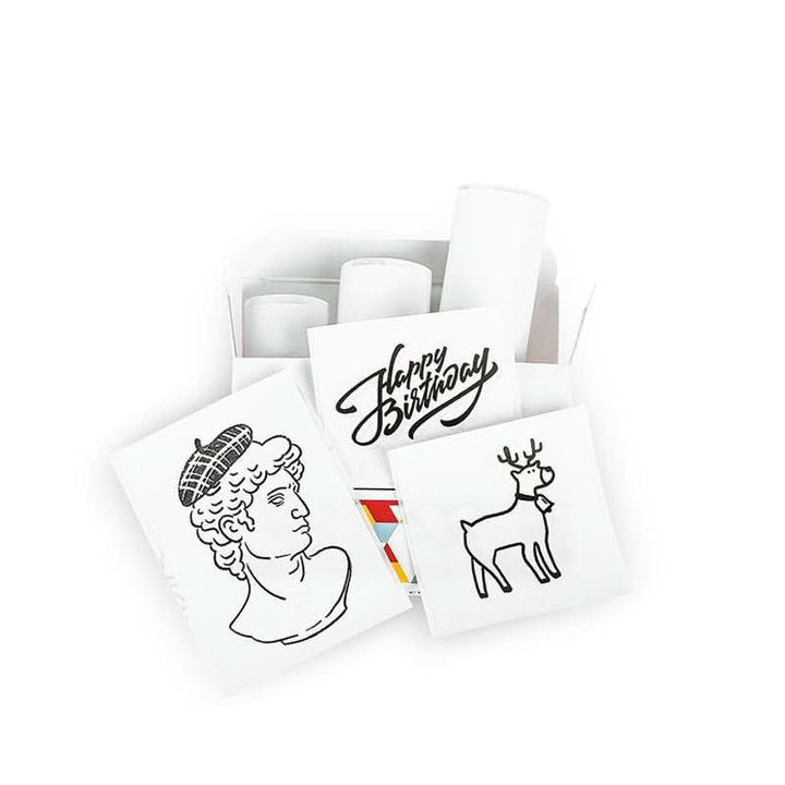 Skanto | Pixly Pocket Printer | Bærbar Mini Termisk Skriver | Trådløs Bluetooth Skriver | Blekkfri Fotoprinter for Smartphone
