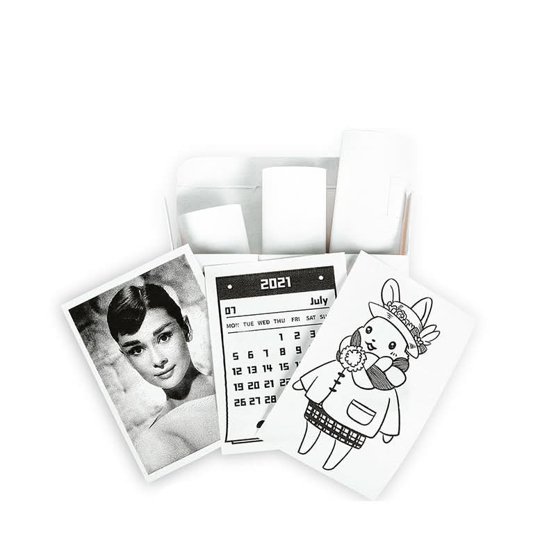 Skanto | Pixly Pocket Printer | Bærbar Mini Termisk Skriver | Trådløs Bluetooth Skriver | Blekkfri Fotoprinter for Smartphone