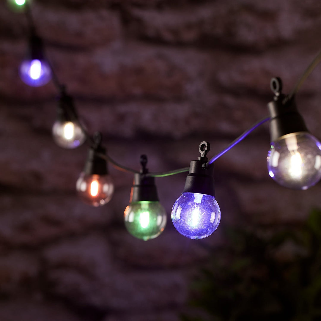 Skanto | 20 LED lyslenker Pærefargevalg med fjernkontroll
