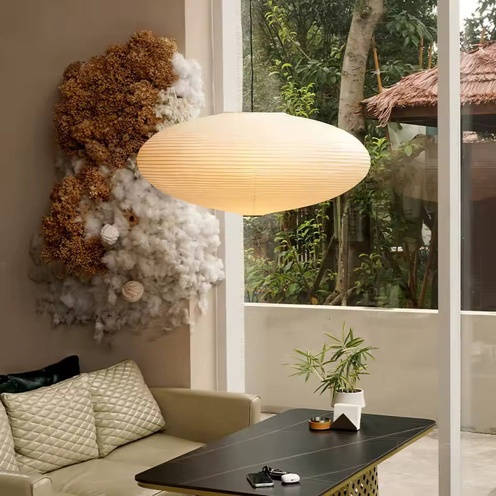Moderne Papirlanterne Pendel Taklampe – Inspirert av Japansk Design | Skanto