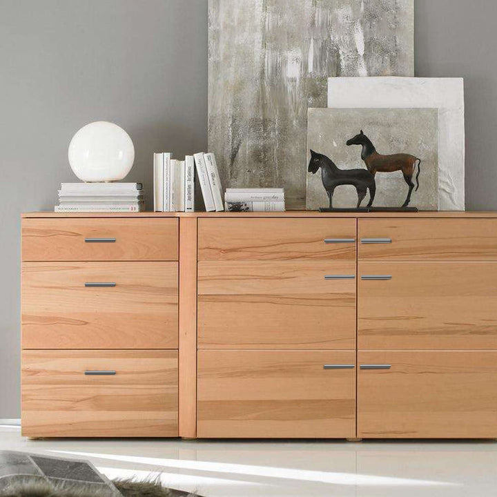 Skanto | Børstet Nikkel Modern Rustfritt Stål Skuffehardware T-Bar Håndtak