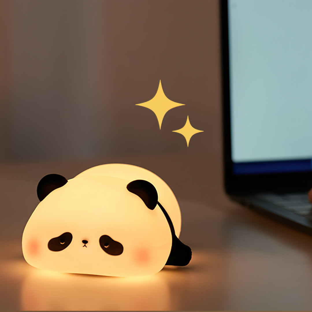 Skanto | Lunaris™ | LED Bordlampe med Justerbar Lysstyrke | Moderne Design for Hjemmekontor & Soverom Bruk