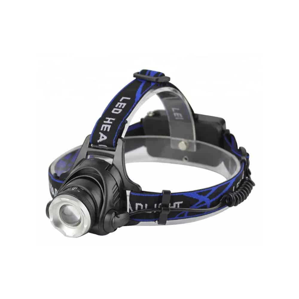 Hodelykt 1800 Lumen med justerbart fokus og zoom | Skanto