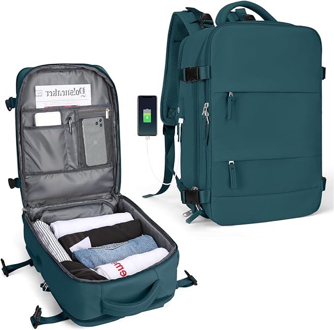 Skanto | Robust ryggsekk for reiser med USB-ladeport