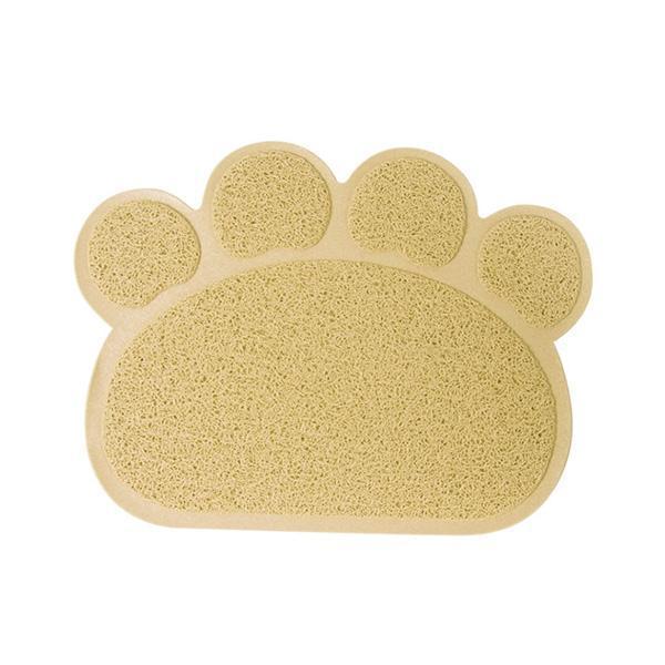 Paw Print Pet Feeding Litter Mat | Skanto