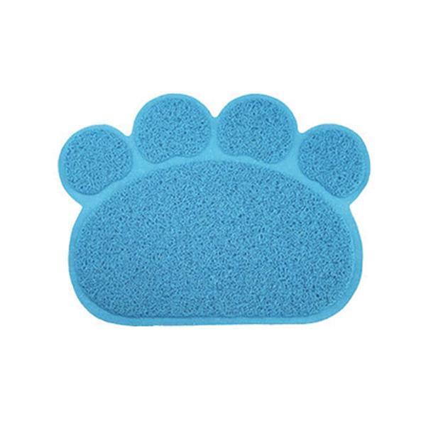 Paw Print Pet Feeding Litter Mat | Skanto