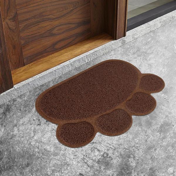 Paw Print Pet Feeding Litter Mat | Skanto