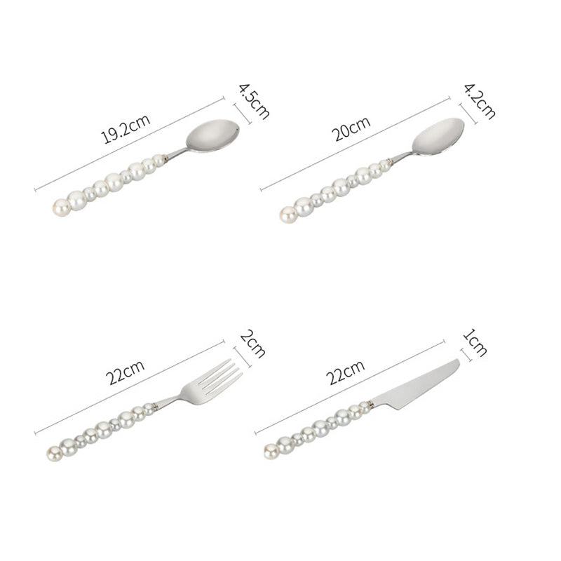 Skanto | Pearl grip bestikk 4 deler sett