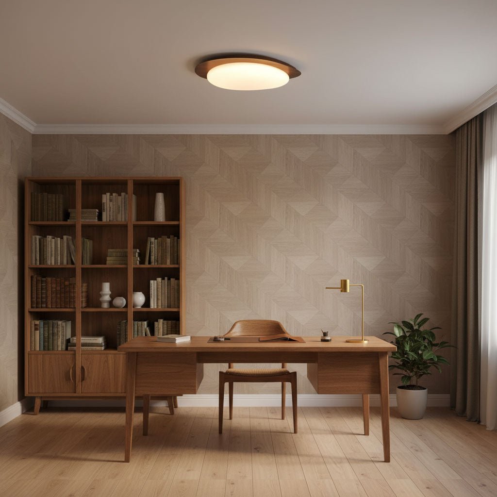 Flush Mount Pebble Metal Ceiling Light | Skanto