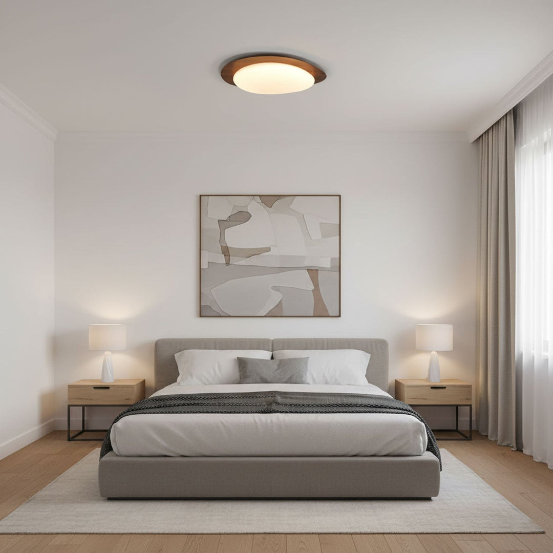 Flush Mount Pebble Metal Ceiling Light | Skanto