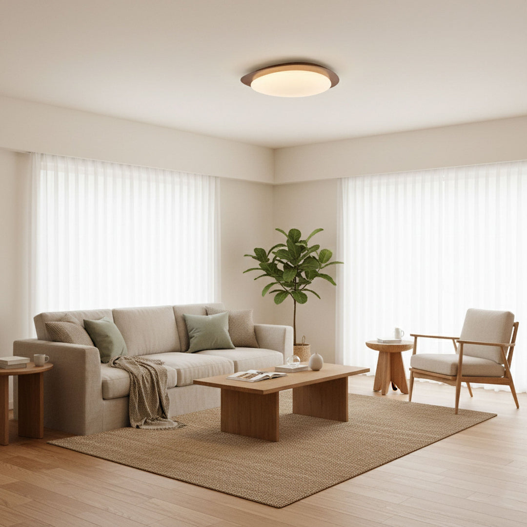 Flush Mount Pebble Metal Ceiling Light | Skanto
