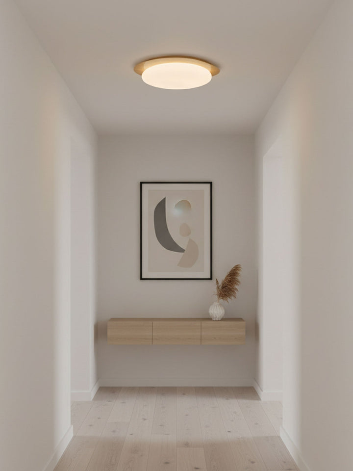 Flush Mount Pebble Metal Ceiling Light | Skanto