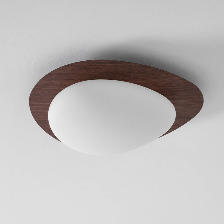 Flush Mount Pebble Metal Ceiling Light | Skanto