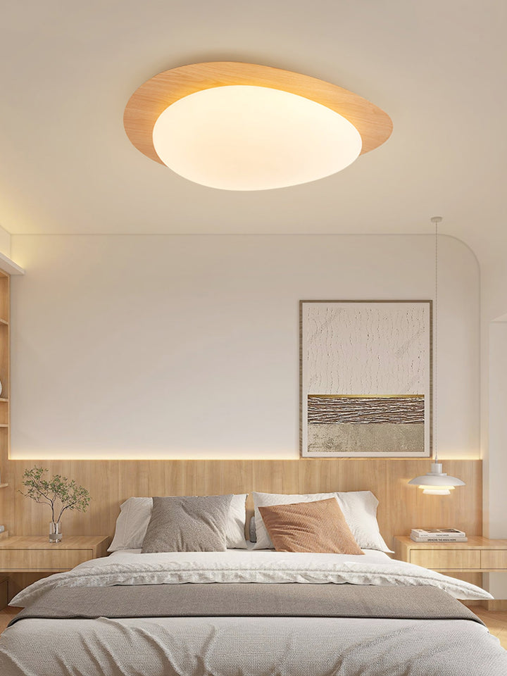 Flush Mount Pebble Metal Ceiling Light | Skanto