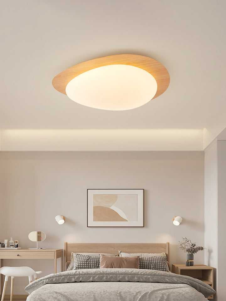 Flush Mount Pebble Metal Ceiling Light | Skanto