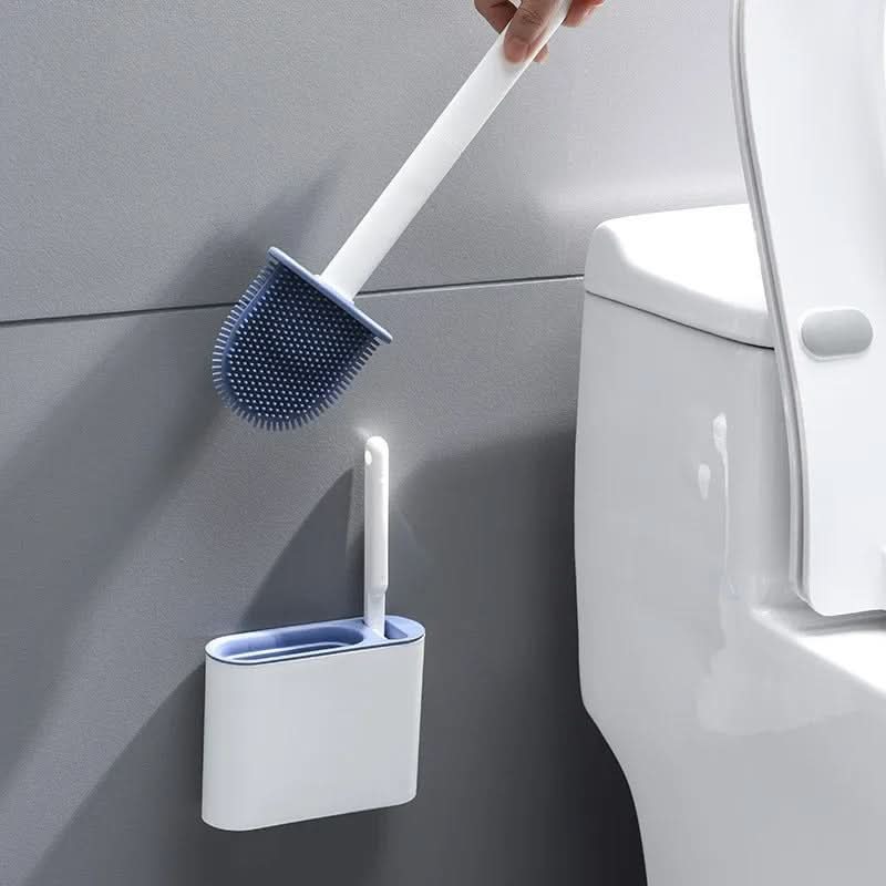 PerfectClean Silikon-Toilettenbürste – Wandmontage & Hygienisch