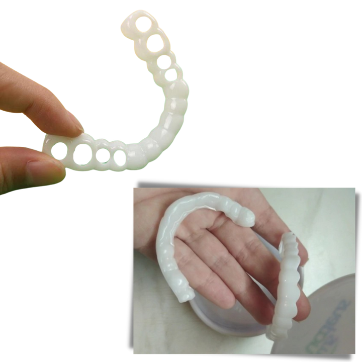 Perfekt smil tanndekning - komfortable finér
