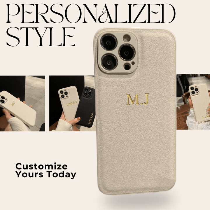 Skanto | Personlig Lederetui for iPhone 11–17 Pro Max