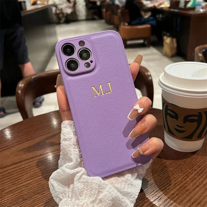 Skanto | Personliget Lærveske for iPhone 11–17 Pro Max