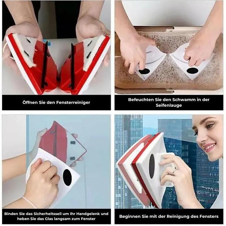 SwipeClean Magnetisk Vindu Rengjører | Skanto
