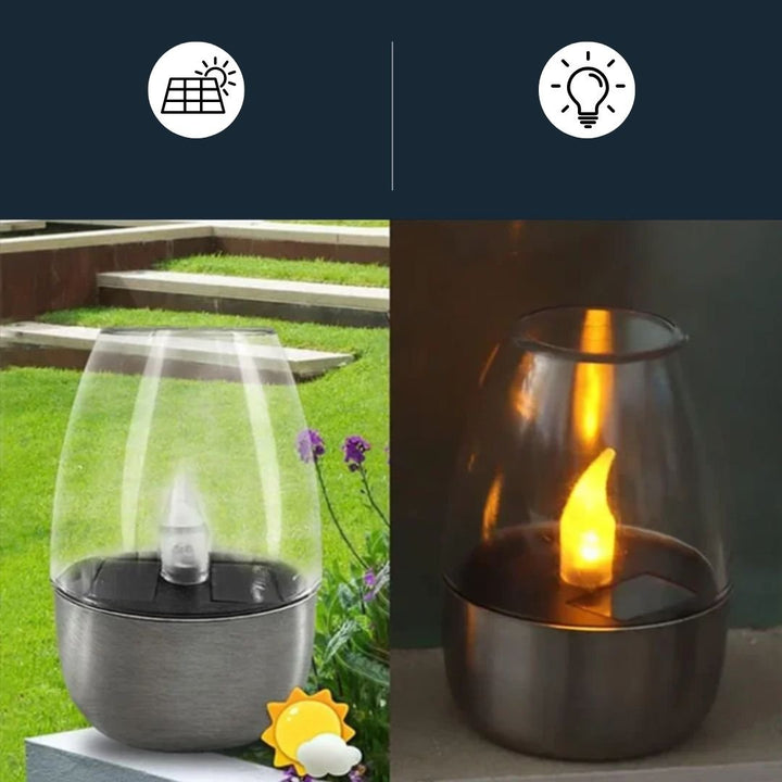 CandelaSoleil – Elegant Solarlampe for Hage og Terrasse Skanto