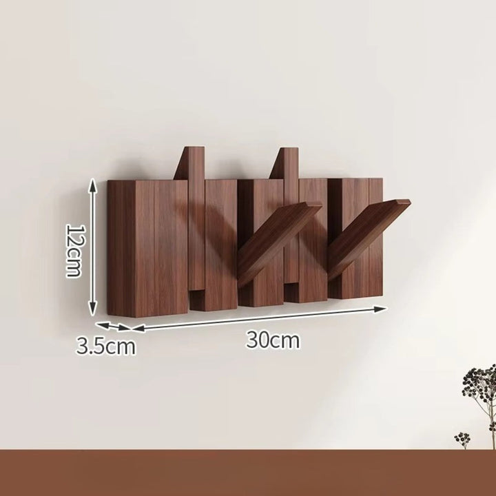 Klappbarer Wandhaken aus Holz für Klaviertüren