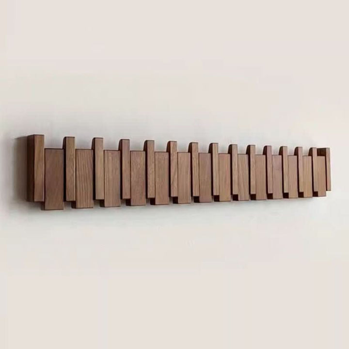 Skanto | Vegggarderobe i Pianodesign | Håndlaget Tre | Natur