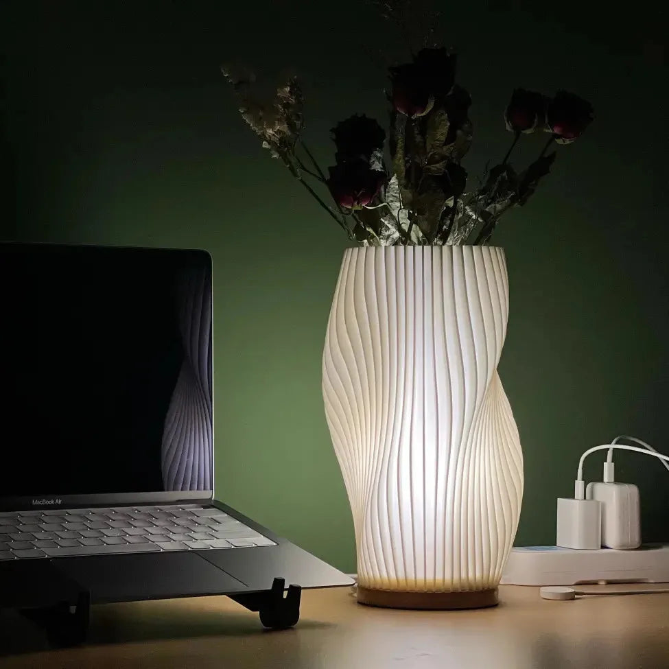 Skanto | Dimmbar bølgete designlampe Moderne