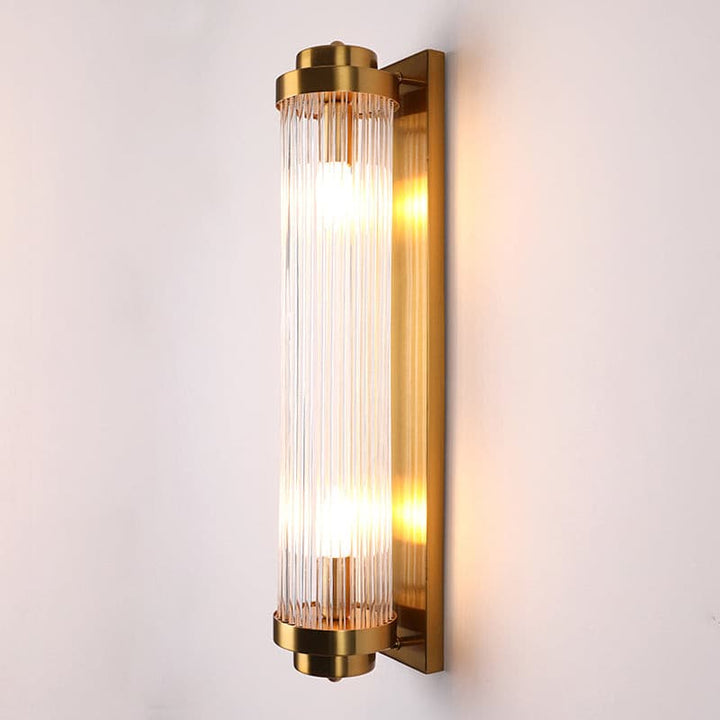 Skanto | Vintage Glass Vegglampe med LED i Retro Stil