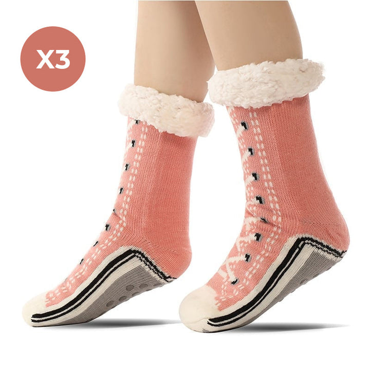 Skanto | Ultra-tykke Cashmere Slipper Hjem Sokker