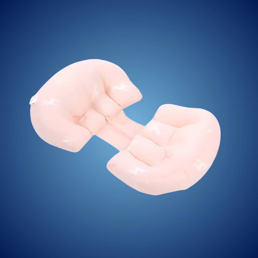 MomEase Comfort Best Graviditetpute | Pute for Gravide - Sove på siden og Postpartum Gjenoppretting - Graviditetssovepute Skanto