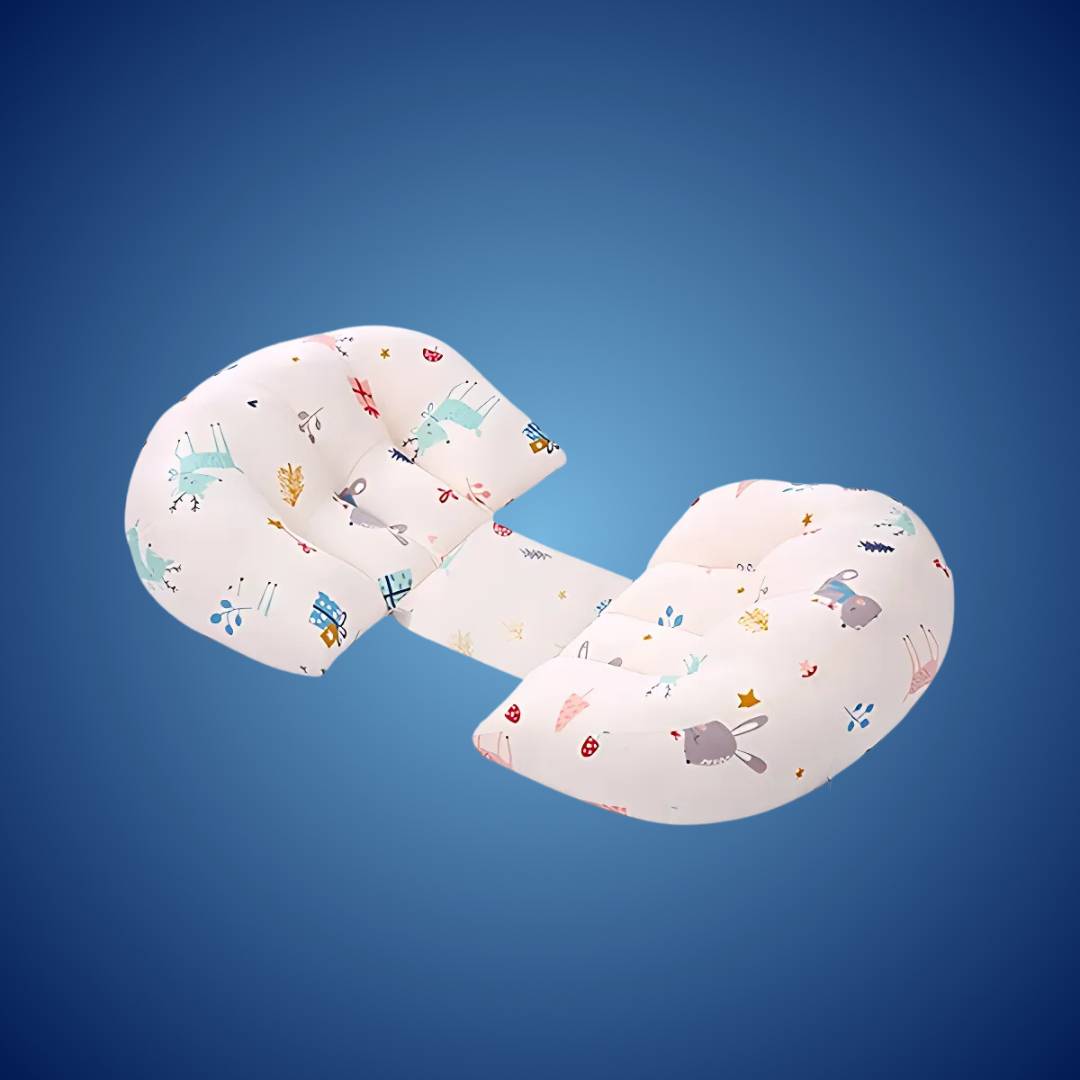MomEase Comfort Best Graviditetpute | Pute for Gravide - Sove på siden og Postpartum Gjenoppretting - Graviditetssovepute Skanto