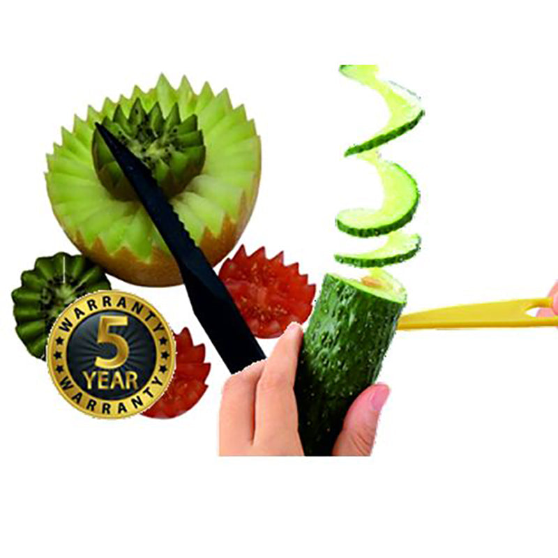 Skanto | Piranha Spiral Cutter & V-Knife Combo