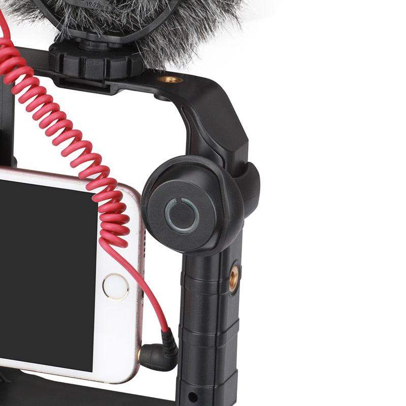VideoGrip Smartphone Stabilizer – Profesjonell Film Bur med Kaldt Skofeste | Skanto