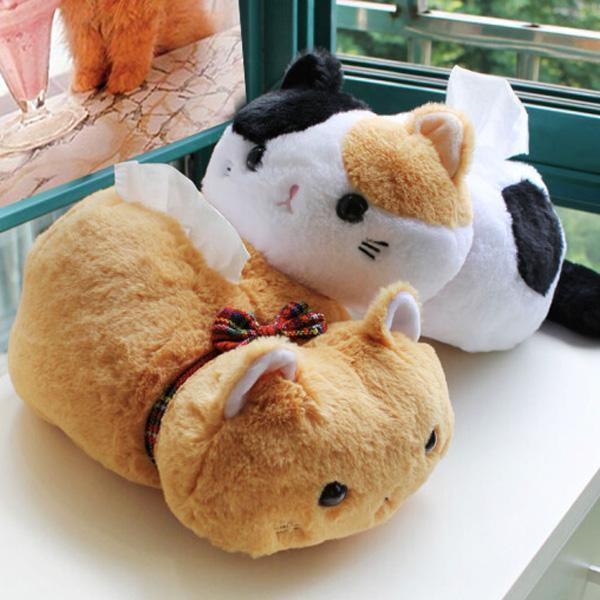 Plush Cat Vevdeksel | Skanto
