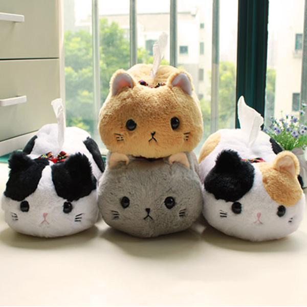 Plush Katt Veveboksdeksler | Skanto