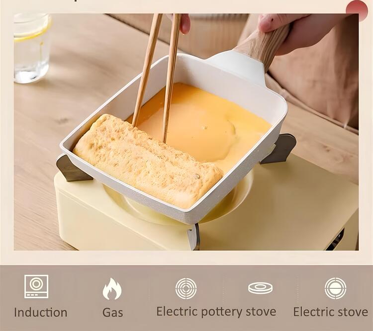Skanto for tamagoyaki omelette with non-stick coating