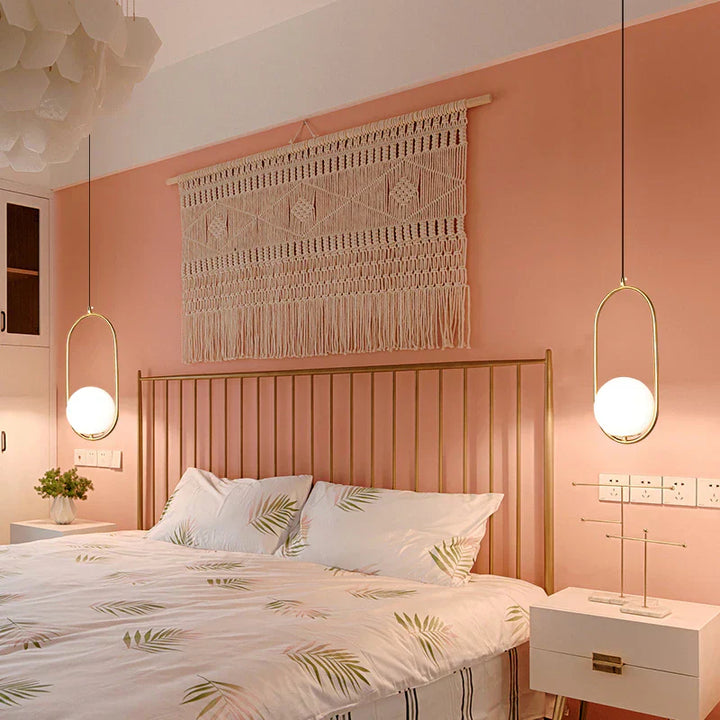 Nordic glass pendant lights