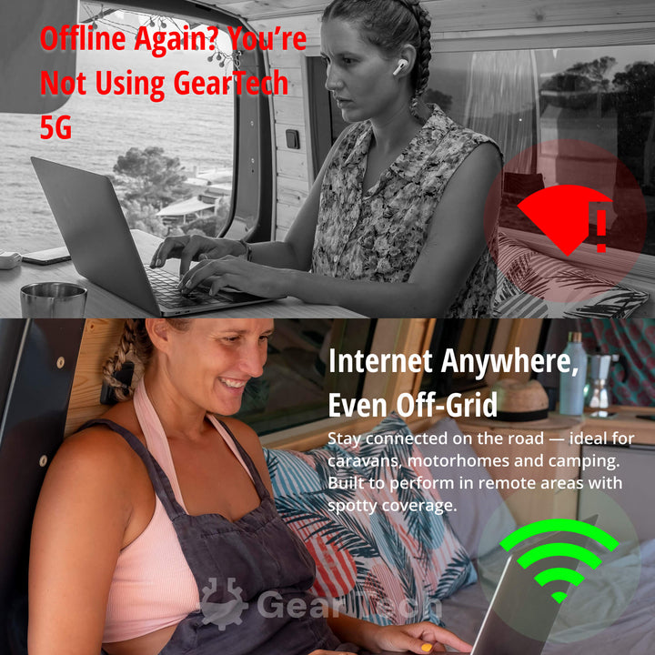 Skanto | Bærbar 5G Wi-Fi-ruter | Sikker, høyhastighetsforbindelse for reise og hjemmebruk