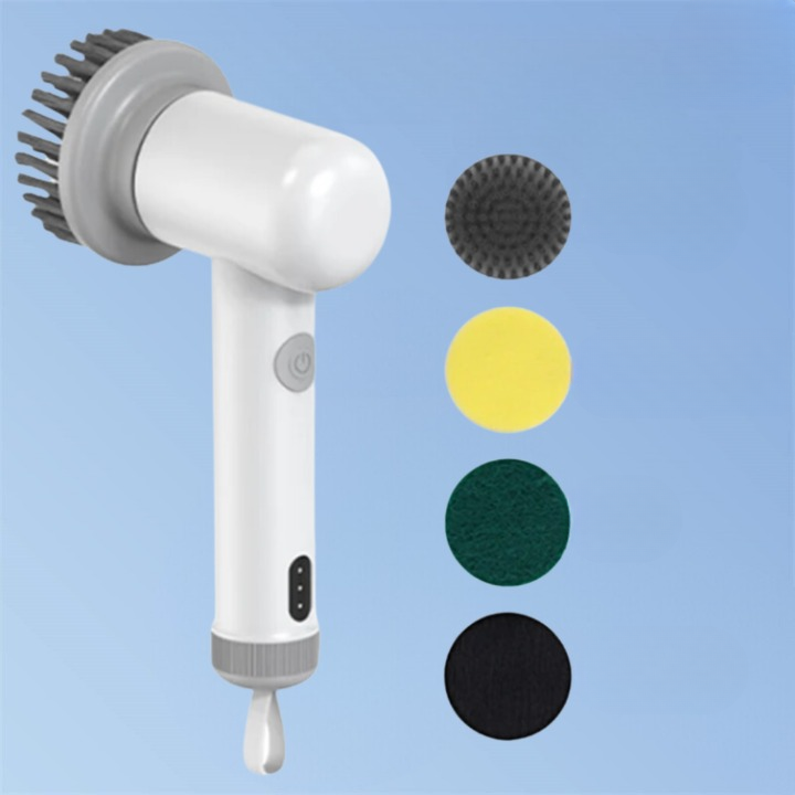 Electric Scrub Brush Profesjonell Kjøkken- og Komfyrrenser Skanto