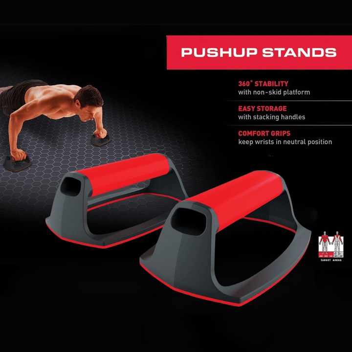 Skanto | Ergonomisk Push-up Støtte for Ledervennlig Trening