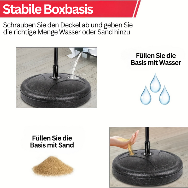 Skanto | BoksFun JuniorSet – Justerbar Boksepose med Hansker for Barn
