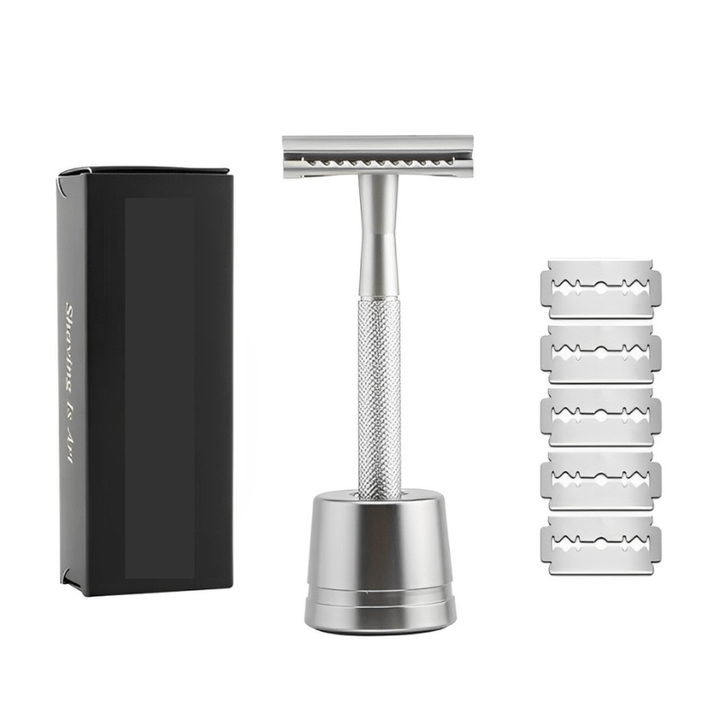 Skanto | PrecisionBlade – Luksus 5-bladbarberhøvler med ergonomisk grep og utskiftbare blader