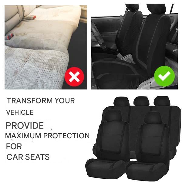 Skanto | ComfortSeat 9-delt Seteputer Set – Universell, Pustende & Vaskbar