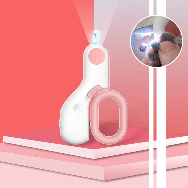 Pet Nail Trimmer with LED Light – PawClip Skanto
