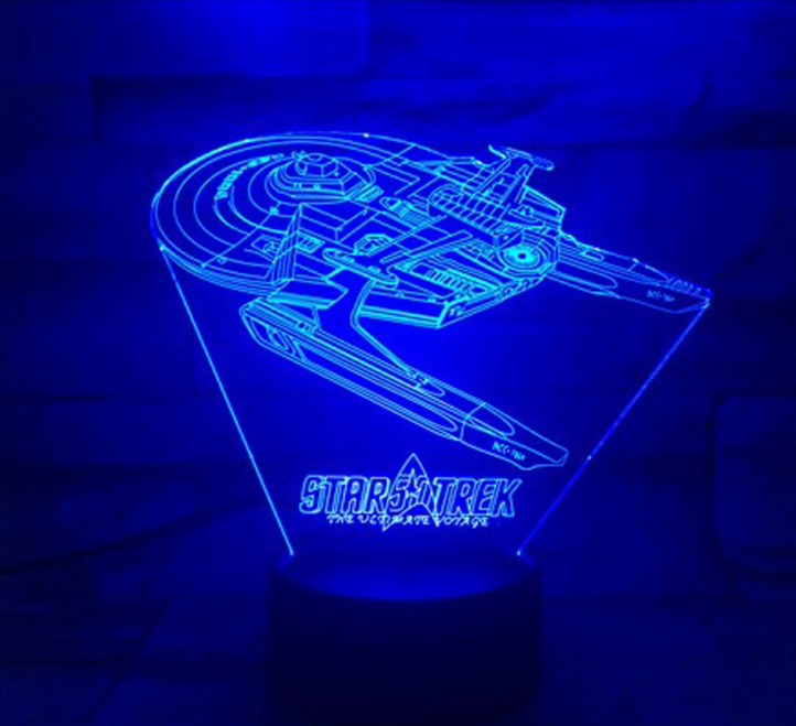 Skanto | Star Trek 3D optisk illusjonslampe